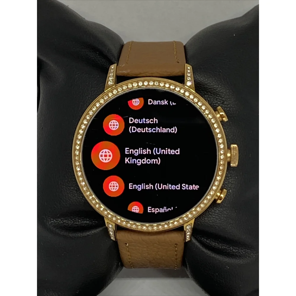 Fossil Gen 4 Authentic Digital Dial Smart Watch Custom Band FTW6015 CO144